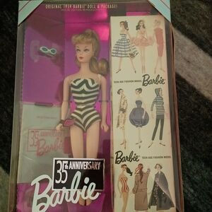 Barbie 35th Anniversary Doll in Pink and Black